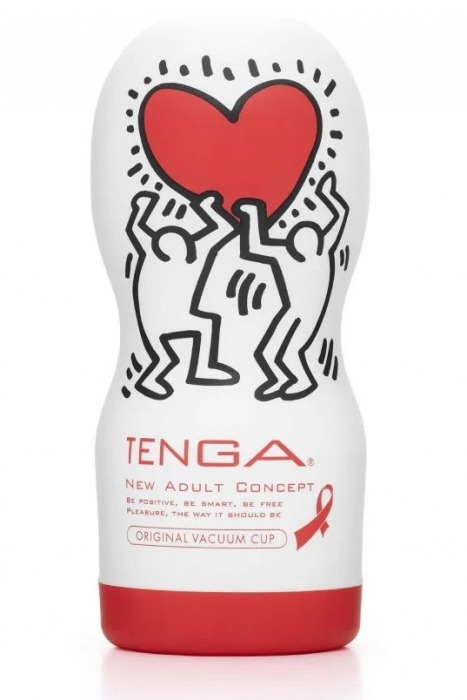 Мастурбатор Keith Haring Cup Deep Throat - Tenga - в Димитровграде купить с доставкой