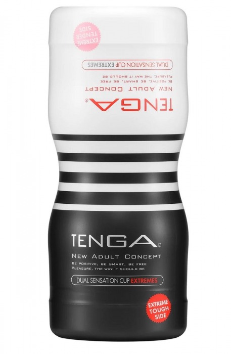 Мастурбатор Dual Sensation Cup Extremes - Tenga - в Димитровграде купить с доставкой