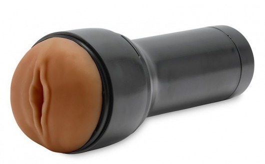 Коричневый мастурбатор-вагина Feel Stroker - Kiiroo - в Димитровграде купить с доставкой