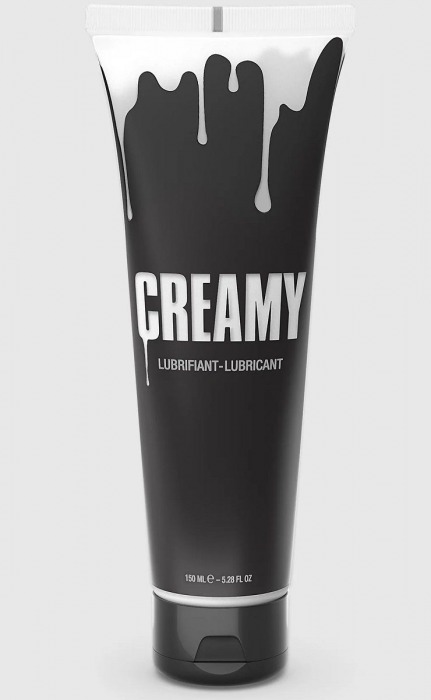 Смазка на водной основе Creamy с консистенцией спермы - 150 мл. - Strap-on-me - купить с доставкой в Димитровграде