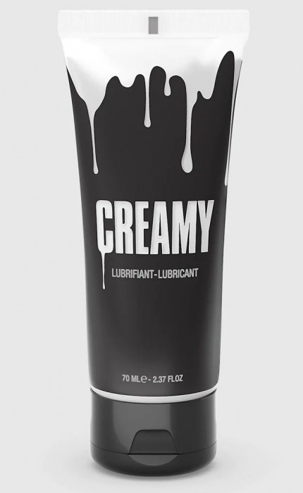 Смазка на водной основе Creamy с консистенцией спермы - 70 мл. - Strap-on-me - купить с доставкой в Димитровграде