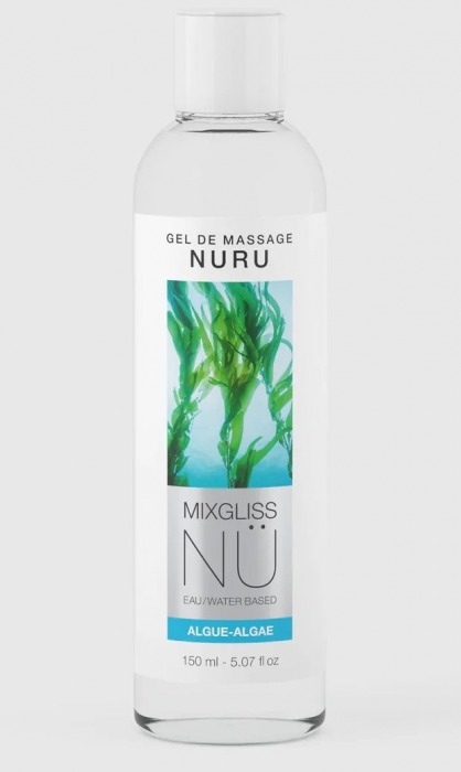 Массажный гель на водной основе Mixgliss NU Algae - 150 мл. - Strap-on-me - купить с доставкой в Димитровграде