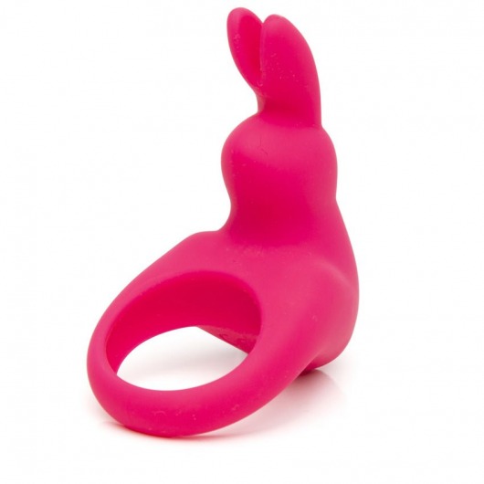 Розовое эрекционное виброкольцо Happy Rabbit Rechargeable Rabbit Cock Ring - Happy Rabbit - в Димитровграде купить с доставкой