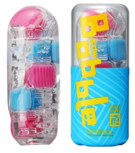 Мастурбатор Tenga Bobble Crazy Cubes - Tenga - в Димитровграде купить с доставкой
