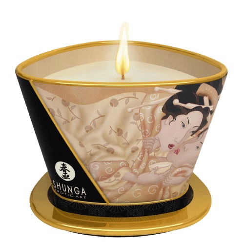 Массажная свеча Vanilla Fetish с ароматом ванили - 170 мл. - Shunga - купить с доставкой в Димитровграде