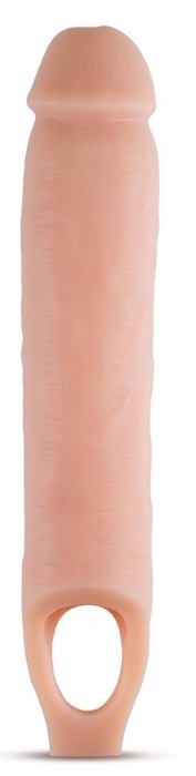 Телесная насадка на пенис 11.5 Inch Cock Sheath Penis Extender - 29,2 см. - Blush Novelties - в Димитровграде купить с доставкой