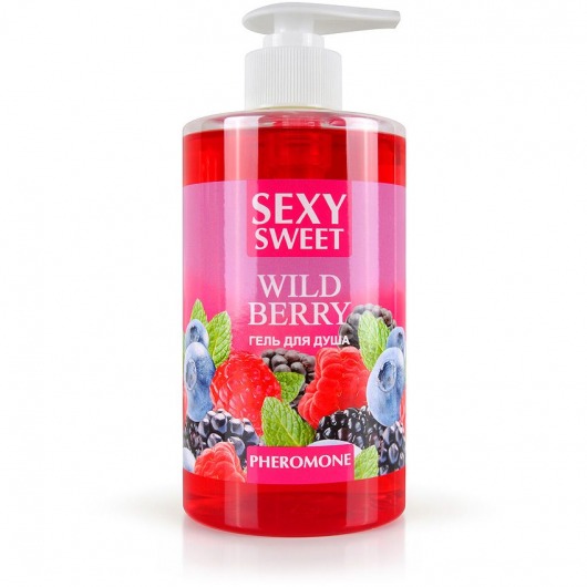 Гель для душа Sexy Sweet Wild Berry с ароматом лесных ягод и феромонами - 430 мл. -  - Магазин феромонов в Димитровграде