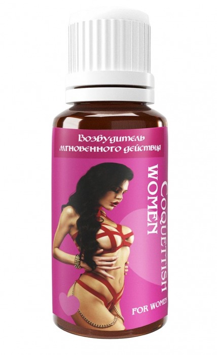 Возбудитель мгновенного действия Coquettish Women - 30 мл. - Миагра - купить с доставкой в Димитровграде