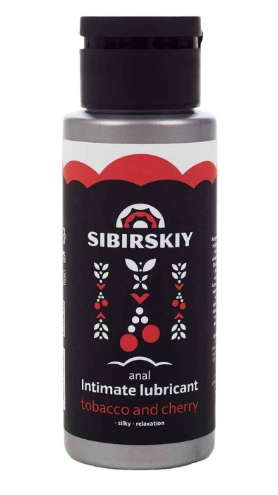 Анальный лубрикант на водной основе SIBIRSKIY с ароматом вишни и табака - 100 мл. - Sibirskiy - купить с доставкой в Димитровграде