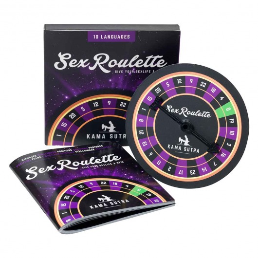 Настольная игра-рулетка Sex Roulette Kamasutra - Tease&Please - купить с доставкой в Димитровграде