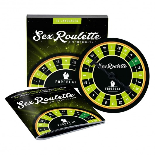 Настольная игра-рулетка Sex Roulette Foreplay - Tease&Please - купить с доставкой в Димитровграде