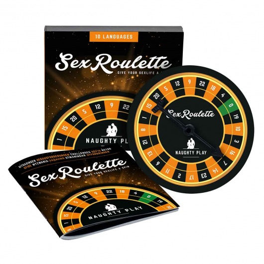 Настольная игра-рулетка Sex Roulette Naughty Play - Tease&Please - купить с доставкой в Димитровграде