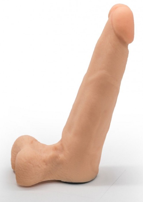 Фаллоимитатор телесного цвета на трусиках с плугом - 16,5 см. - LOVETOY (А-Полимер) - купить с доставкой в Димитровграде