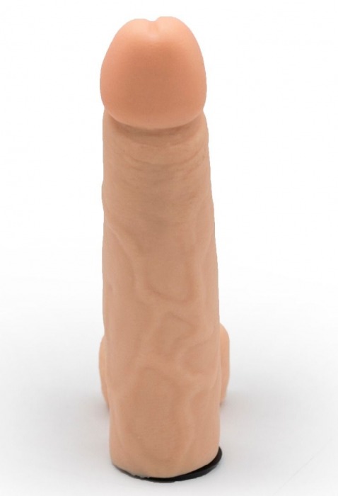 Фаллоимитатор телесного цвета на трусиках с плугом - 16,5 см. - LOVETOY (А-Полимер) - купить с доставкой в Димитровграде