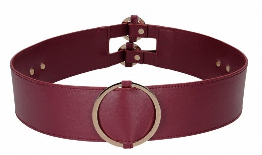 Бордовый ремень Halo Waist Belt - размер L-XL - Shots Media BV - купить с доставкой в Димитровграде