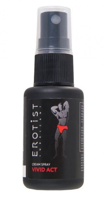 Возбуждающий крем-спрей для мужчин Erotist Vivid Act - 30 мл. - Erotist Lubricants - купить с доставкой в Димитровграде
