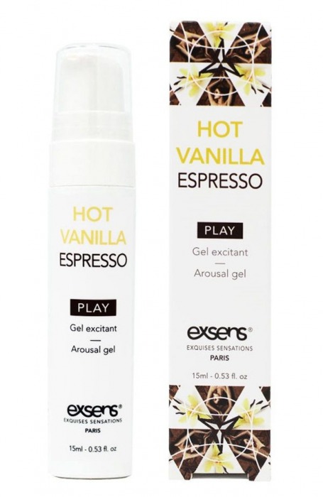 Возбуждающий гель Hot Vanilla Espresso Arousal Gel - 15 мл. - Exsens - купить с доставкой в Димитровграде