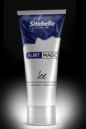 Силиконовая гель-смазка FLIRT MAGIC Ice с лёгким пролонгирующим эффектом - 75 мл. - Sitabella - купить с доставкой в Димитровграде