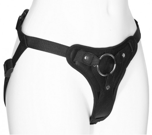 Женские трусики для фиксации насадки кольцом с внутренней насадкой - LOVETOY (А-Полимер) - купить с доставкой в Димитровграде