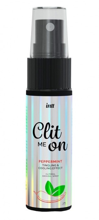 Клиторальный возбуждающий спрей Clit Me On Peppermint - 12 мл. - INTT - купить с доставкой в Димитровграде