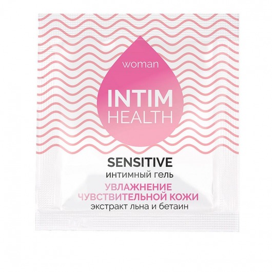 Саше интимного геля на водной основе Intim Health Sensitive - 3 гр. - Биоритм - купить с доставкой в Димитровграде