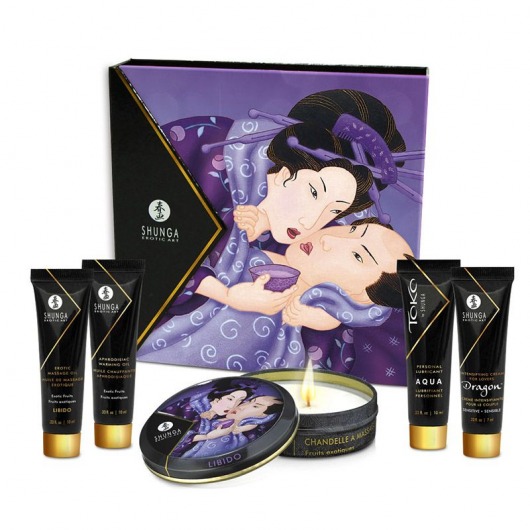 Подарочный набор Geishas secret из 5 предметов - Shunga - купить с доставкой в Димитровграде