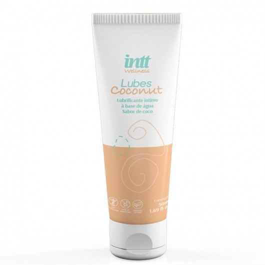 Лубрикант на водной основе Lubes Coconut с ароматом кокоса - 50 гр. - INTT - купить с доставкой в Димитровграде