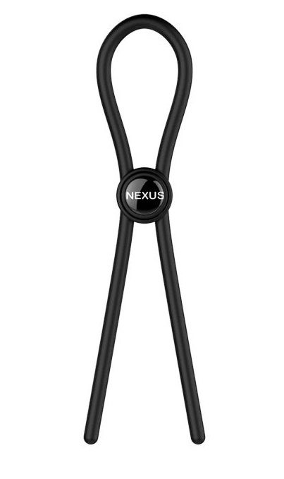 Черное эрекционное лассо Nexus Forge Single - Nexus Range - в Димитровграде купить с доставкой