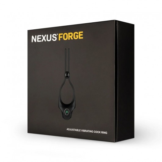Черное эрекционное лассо с вибрацией Nexus Forge - Nexus Range - в Димитровграде купить с доставкой