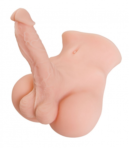 Мастурбатор с фаллосом Manuel - ToyFa - в Димитровграде купить с доставкой