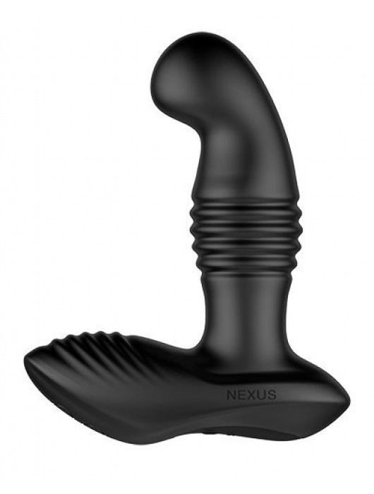 Черный массажер простаты Nexus Thrust с возвратно-поступательными движениями - 13,8 см. - Nexus Range - в Димитровграде купить с доставкой