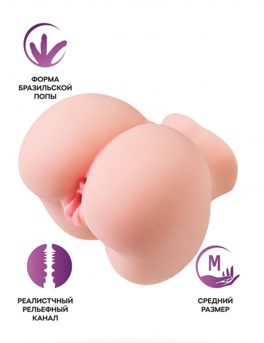Реалистичный мастурбатор Giovanna - ToyFa - в Димитровграде купить с доставкой