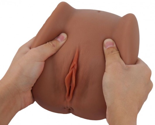 Мастурбатор Black Beauty - вагина и анус - S-HANDE - в Димитровграде купить с доставкой