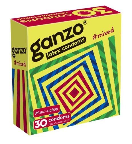 Микс-набор из 30 презервативов Ganzo Mixed - Ganzo - купить с доставкой в Димитровграде