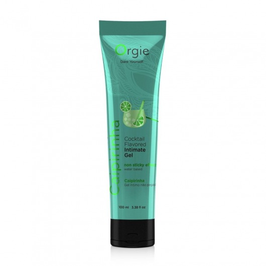 Съедобный интимный гель Orgie Lube Tube Cocktail Caipirinha - 100 мл. - ORGIE - купить с доставкой в Димитровграде