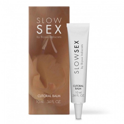 Бальзам для клитора Slow Sex Clitoral Balm - 10 мл. - Bijoux Indiscrets - купить с доставкой в Димитровграде