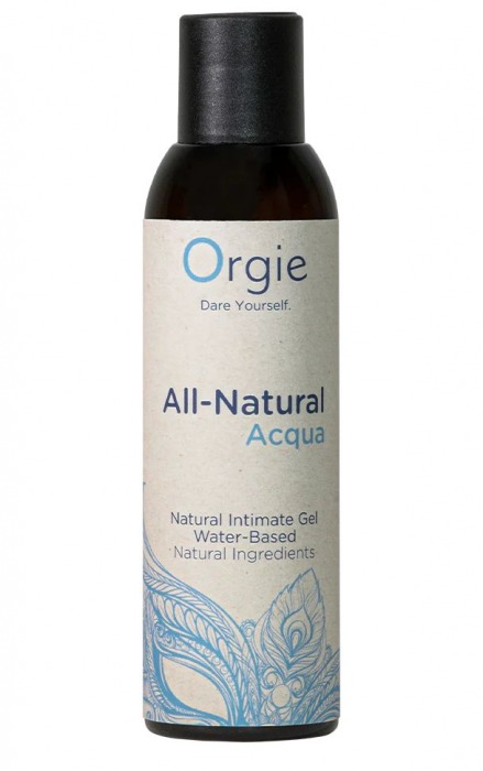 Интимный гель на водной основе Orgie All-Natural Acqua - 150 мл. - ORGIE - купить с доставкой в Димитровграде