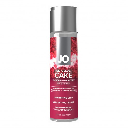 Лубрикант на водной основе JO H2O Red Velvet Cake Flavored Lubricant - 60 мл. - System JO - купить с доставкой в Димитровграде