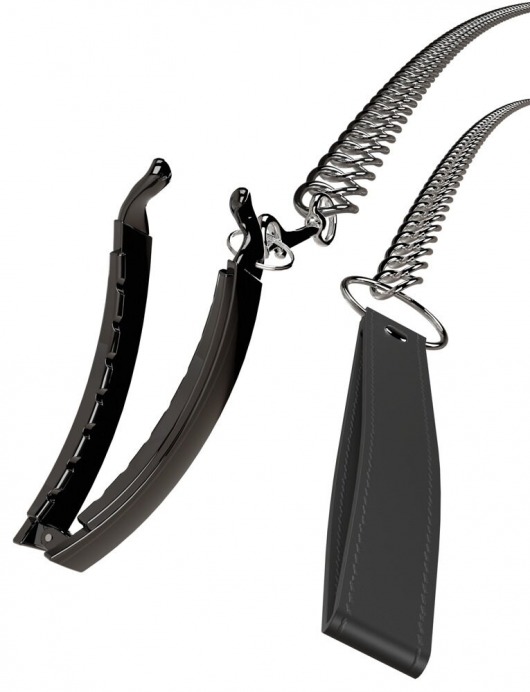 Зажим для половых губ с поводком Pussy Clamp With A Leash - Orion - купить с доставкой в Димитровграде
