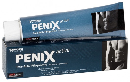 Возбуждающий крем для мужчин PeniX active - 75 мл. - Joy Division - купить с доставкой в Димитровграде