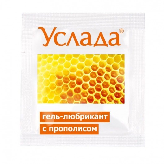Гель-лубрикант «Услада с прополисом» - 3 гр. - Биоритм - купить с доставкой в Димитровграде