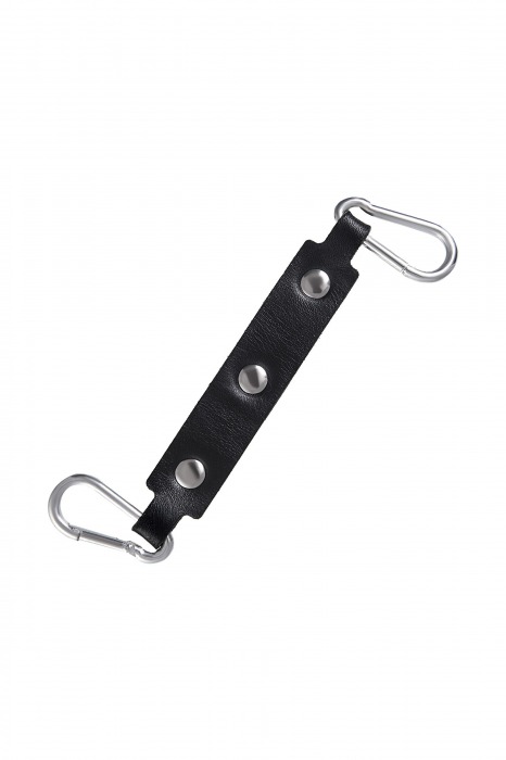 Черно-красные оковы из натуральной кожи - Pecado - купить с доставкой в Димитровграде