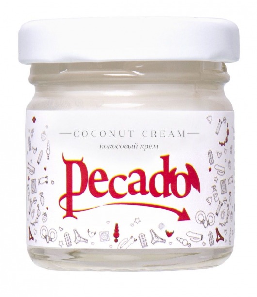 Массажная свеча Сoconut Cream - 35 мл. - Pecado - купить с доставкой в Димитровграде