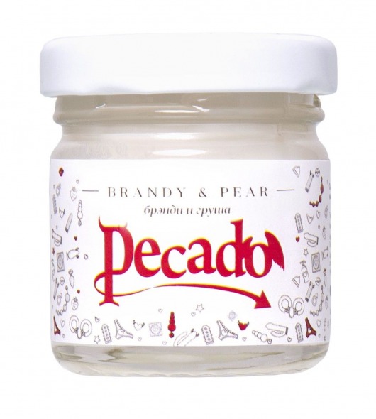 Массажная свеча Brandy   Pear - 35 мл. - Pecado - купить с доставкой в Димитровграде