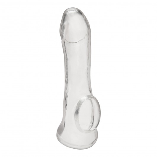 Прозрачная насадка на пенис Transparent Penis Enhancing Sleeve Extension - 15,9 см. - BlueLine - в Димитровграде купить с доставкой