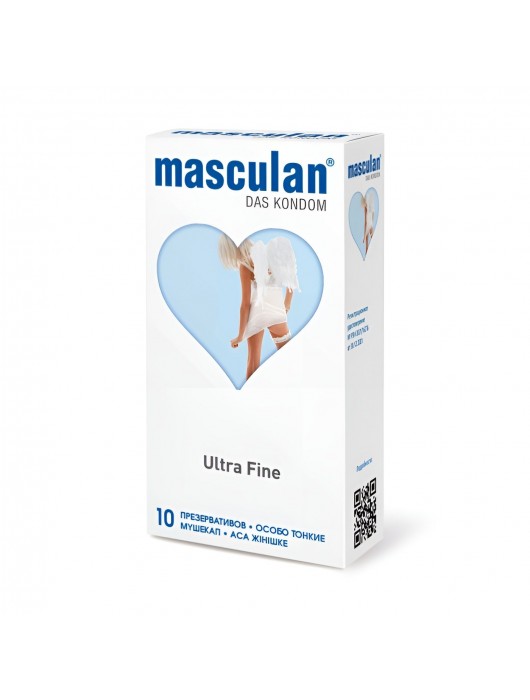 Ультратонкие презервативы Masculan Ultra Fine с обильной смазкой - 10 шт. - Masculan - купить с доставкой в Димитровграде
