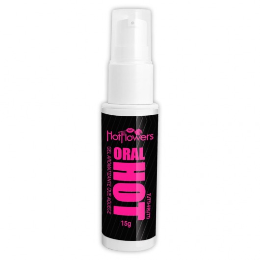 Гель для оральных ласк Oral Hot с согревающим эффектом - 15 гр. - HotFlowers - купить с доставкой в Димитровграде
