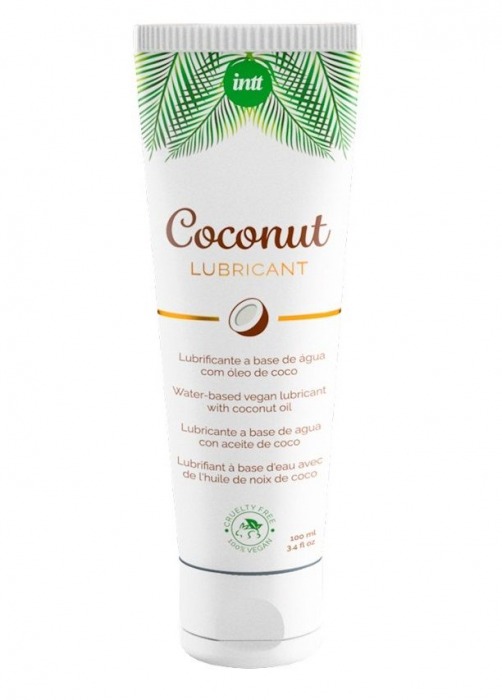 Веганская смазка на водной основе Coconut Lubricant - 100 мл. - INTT - купить с доставкой в Димитровграде