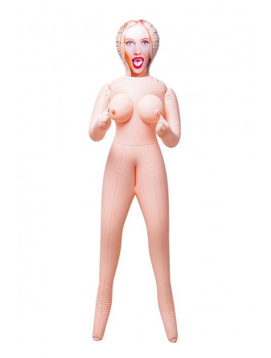 Надувная секс-кукла Lilit с тремя рабочими отверстиями - ToyFa - в Димитровграде купить с доставкой