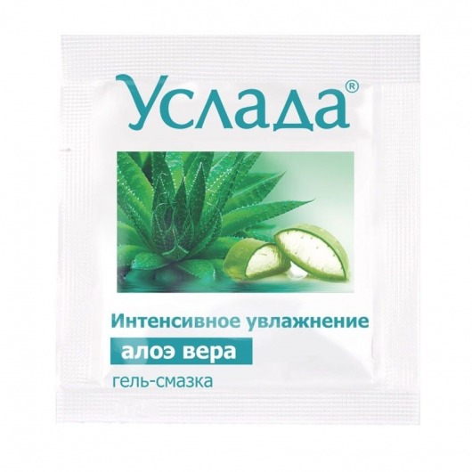 Гель-смазка «Услада с алоэ» - 3 гр. - Биоритм - купить с доставкой в Димитровграде